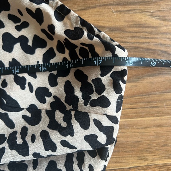 Sugarlips Black and Cream Spaghetti Strap Bodycon Mini Dress - Picture 9 of 9